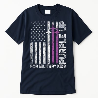 Purple Up For Military Military Child Month Tall T-Shirt