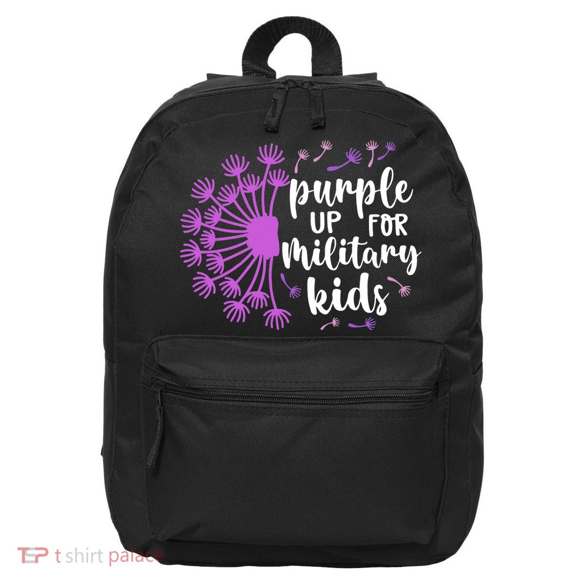 Purple Up For Military Children Army Soldier 16 in Basic Backpack