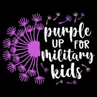Purple Up For Military Children Army Soldier Bag
