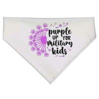 Purple Up For Military Children Army Soldier USA-Made Doggie Bandana