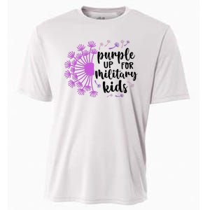 Purple Up For Military Children Army Soldier Cooling Performance Crew T-Shirt