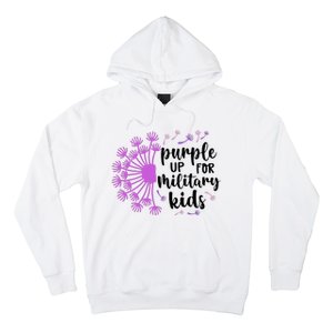 Purple Up For Military Children Army Soldier Hoodie