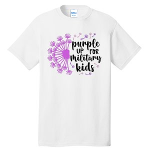 Purple Up For Military Children Army Soldier Tall T-Shirt