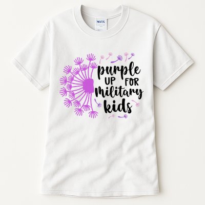 Purple Up For Military Children Army Soldier Tall T-Shirt