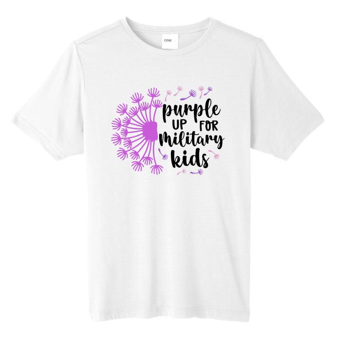 Purple Up For Military Children Army Soldier Tall Fusion ChromaSoft Performance T-Shirt