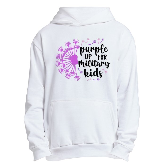 Purple Up For Military Children Army Soldier Urban Pullover Hoodie