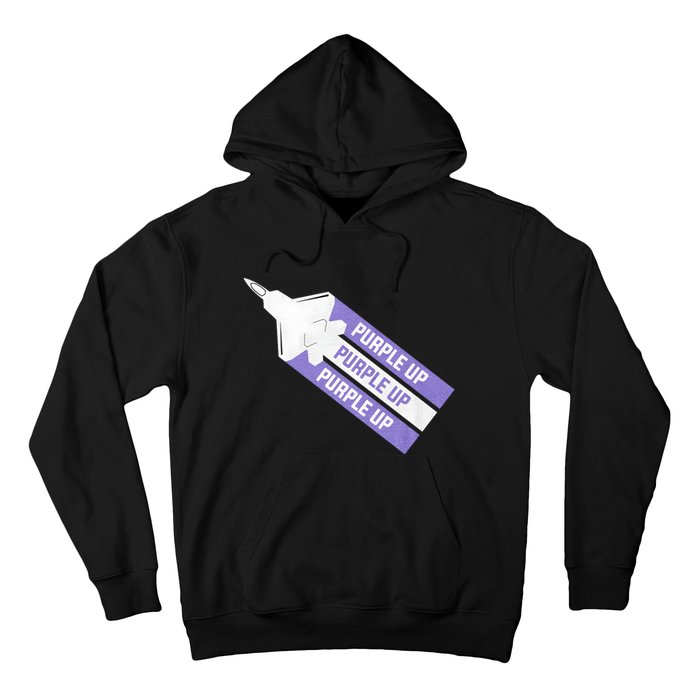 Purple Up For Military Child Month Of The Military Awareness Hoodie