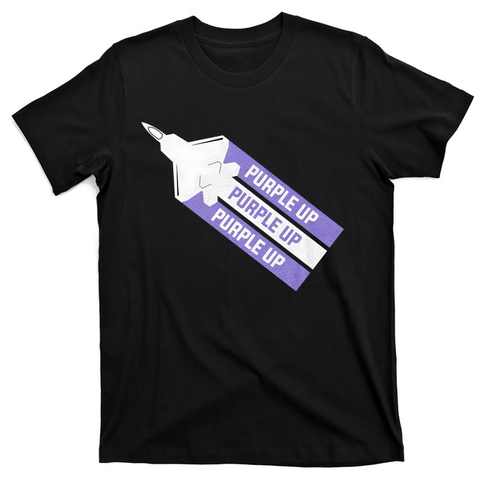 Purple Up For Military Child Month Of The Military Awareness T-Shirt