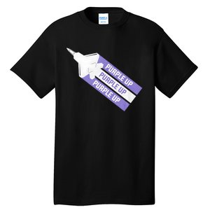 Purple Up For Military Child Month Of The Military Awareness Tall T-Shirt