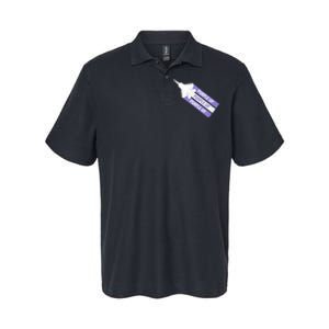 Purple Up For Military Child Month Of The Military Awareness Softstyle Adult Sport Polo