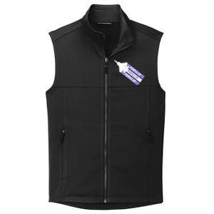 Purple Up For Military Child Month Of The Military Awareness Collective Smooth Fleece Vest