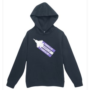 Purple Up For Military Child Month Of The Military Awareness Urban Pullover Hoodie