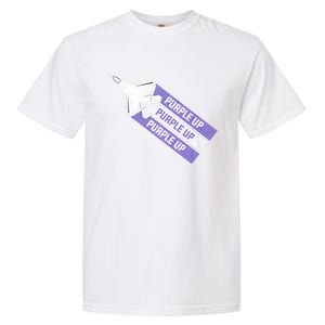 Purple Up For Military Child Month Of The Military Awareness Garment-Dyed Heavyweight T-Shirt