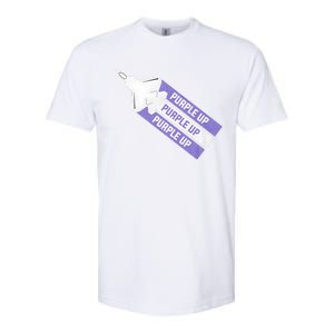 Purple Up For Military Child Month Of The Military Awareness Softstyle CVC T-Shirt