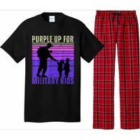 Purple Up For Military Month Of The Military Child Pajama Set