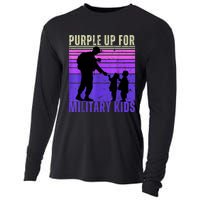 Purple Up For Military Month Of The Military Child Cooling Performance Long Sleeve Crew