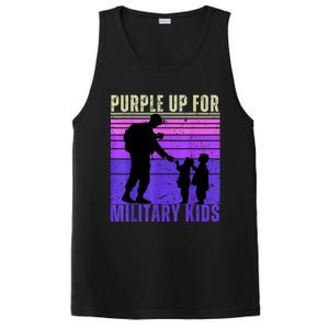 Purple Up For Military Month Of The Military Child PosiCharge Competitor Tank