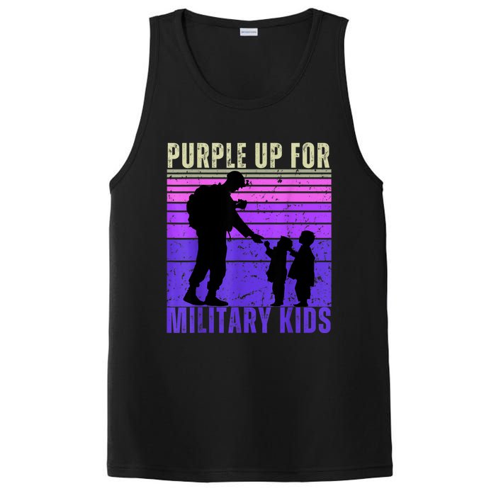 Purple Up For Military Month Of The Military Child PosiCharge Competitor Tank