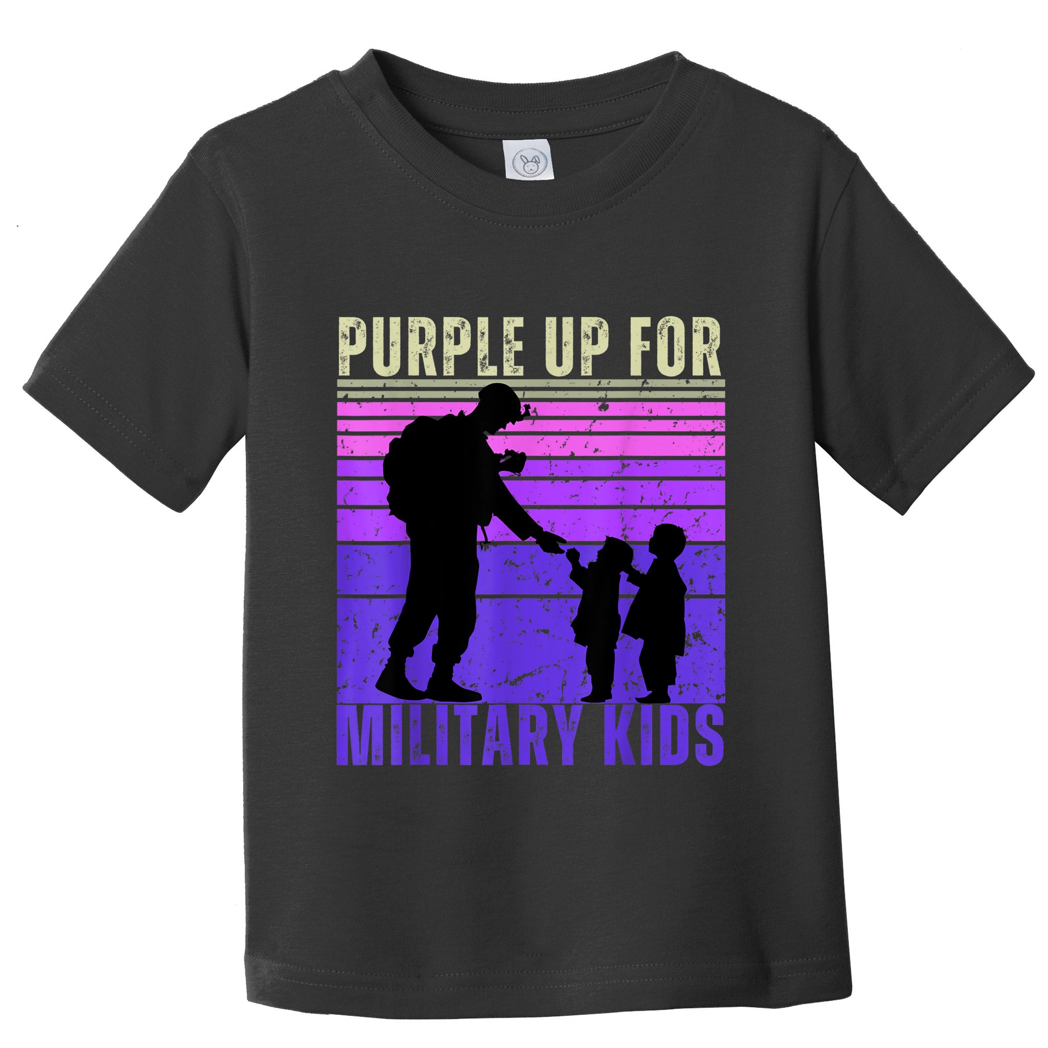 Purple Up For Military Month Of The Military Child Toddler T-Shirt