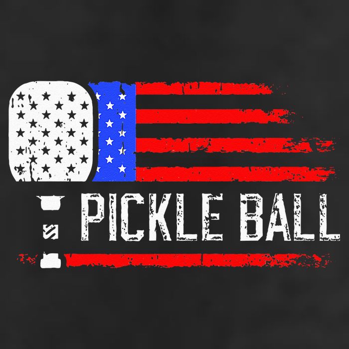 Pickleball US Flag Vintage Pickleball Paddle Hat