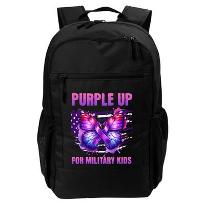 Purple Up For Military Military Child Month Backpack