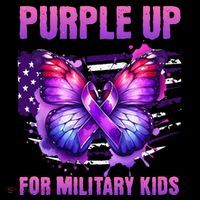 Purple Up For Military Military Child Month Tank Top