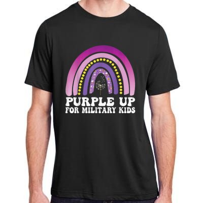 purple up for military Kid month of the military child Adult ChromaSoft Performance T-Shirt