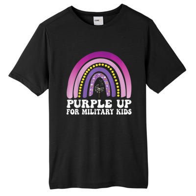 purple up for military Kid month of the military child Tall Fusion ChromaSoft Performance T-Shirt