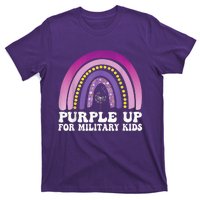 purple up for military Kid month of the military child T-Shirt