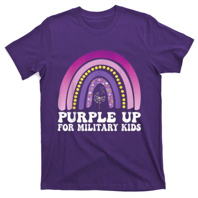 purple up for military Kid month of the military child T-Shirt