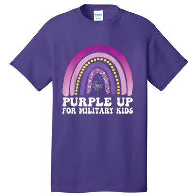 purple up for military Kid month of the military child Tall T-Shirt