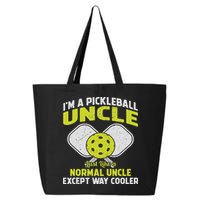Pickleball Uncle Funny Pickleball Player Gift For Him 25L Jumbo Tote