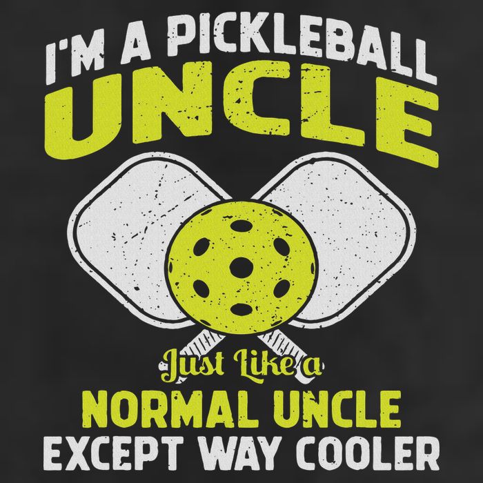 Pickleball Uncle Funny Pickleball Player Gift For Him Golf Towel