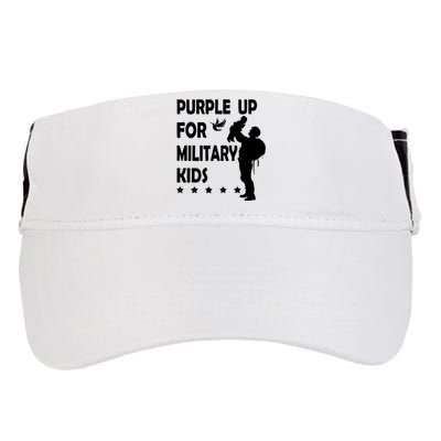 Purple Up For Military Kids Veteran Of US Army Adult Drive Performance Visor