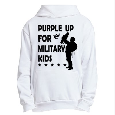 Purple Up For Military Kids Veteran Of US Army Urban Pullover Hoodie