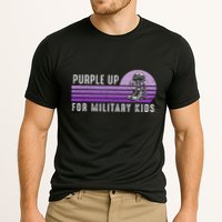 Purple Up For Military Child Month Boots Sunset Cooling Performance Crew T-Shirt