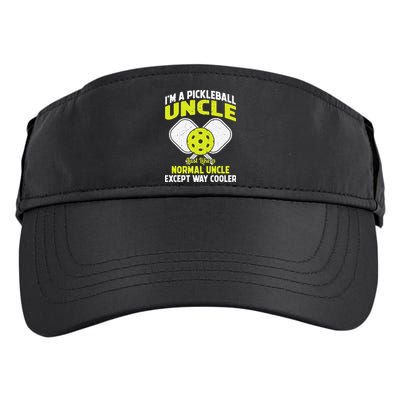Pickleball Uncle Funny Pickleball Player Gift For Him Adult Drive Performance Visor