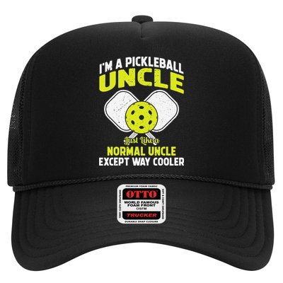 Pickleball Uncle Funny Pickleball Player Gift For Him Trucker Hat