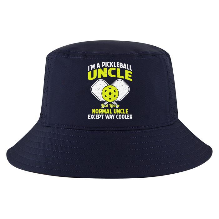 Pickleball Uncle Funny Pickleball Player Gift For Him Cool Comfort Performance Bucket Hat