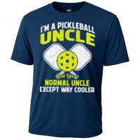 Pickleball Uncle Funny Pickleball Player Gift For Him Cooling Performance Crew T-Shirt