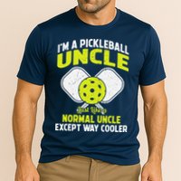 Pickleball Uncle Funny Pickleball Player Gift For Him Cooling Performance Crew T-Shirt