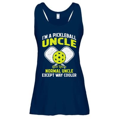 Pickleball Uncle Funny Pickleball Player Gift For Him Ladies Essential Flowy Tank