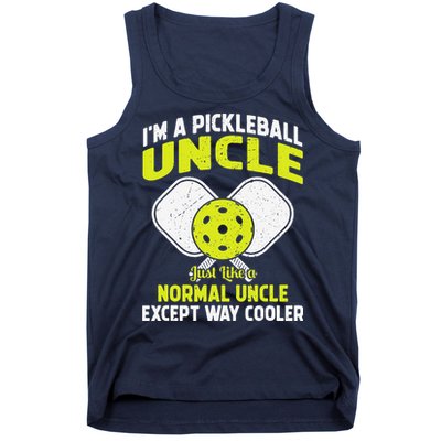 Pickleball Uncle Funny Pickleball Player Gift For Him Tank Top
