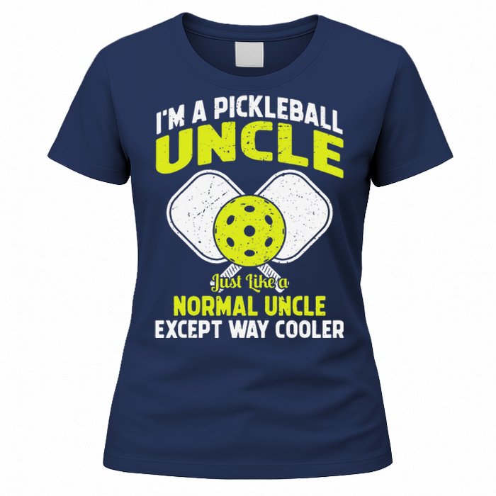 Pickleball Uncle Funny Pickleball Player Gift For Him Women's T-Shirt