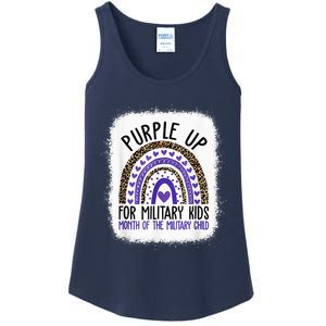 Purple Up For Military Kid Cool Month Of The Military Child Ladies Essential Tank