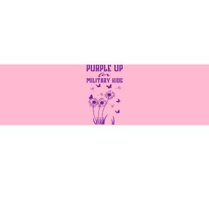 Purple Up For Military Month Of The Military Child Bumper Sticker