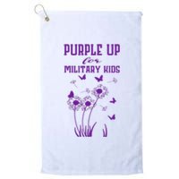 Purple Up For Military Month Of The Military Child Platinum Collection Golf Towel