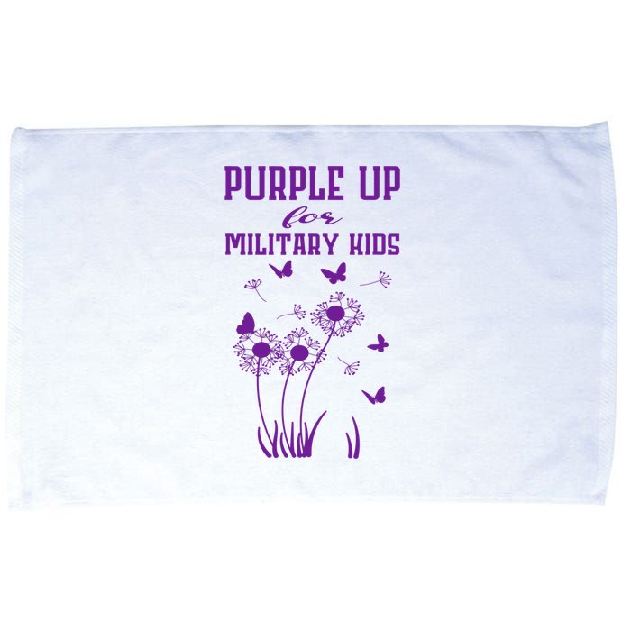 Purple Up For Military Month Of The Military Child Microfiber Hand Towel