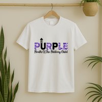 Purple Up For Month Of Military Child April T-Shirt