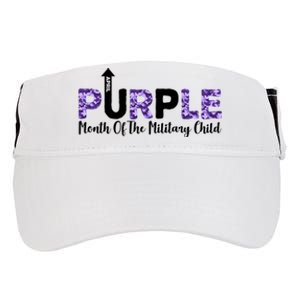 Purple Up For Month Of Military Child April Adult Drive Performance Visor